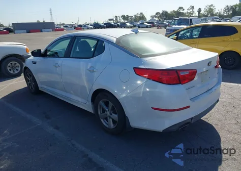 2014 Kia Optima Lx from USA, damaged, VIN 5XXGM4A71EG307219